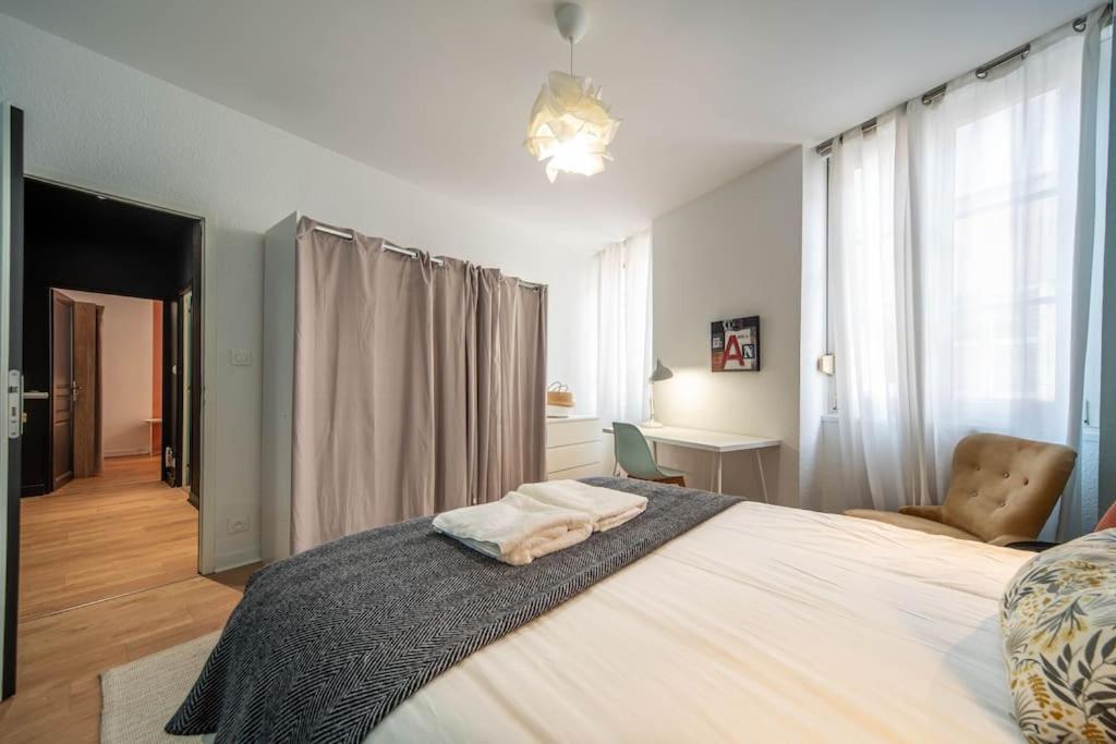 Macon Cozy / Appartement Central 100M² / 8 Pers Exteriér fotografie