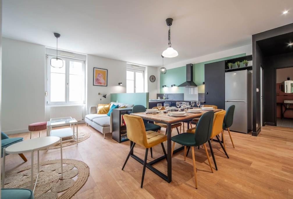 Macon Cozy / Appartement Central 100M² / 8 Pers Exteriér fotografie