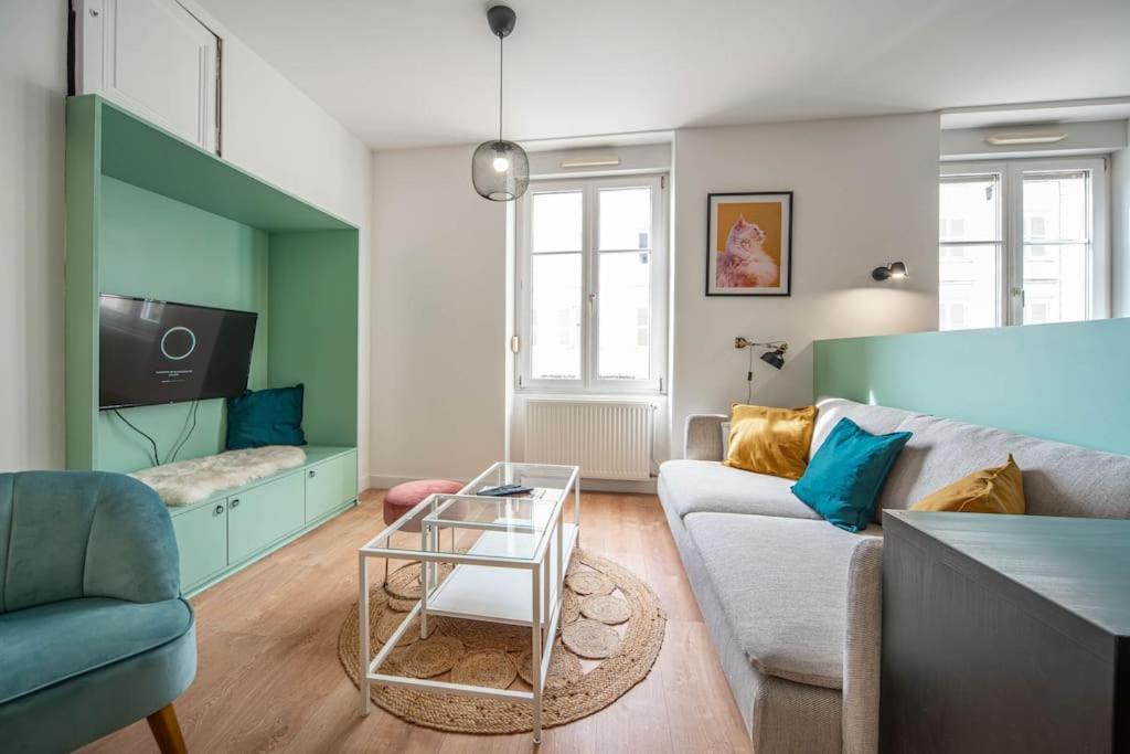 Macon Cozy / Appartement Central 100M² / 8 Pers Exteriér fotografie