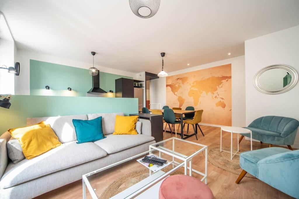 Macon Cozy / Appartement Central 100M² / 8 Pers Exteriér fotografie